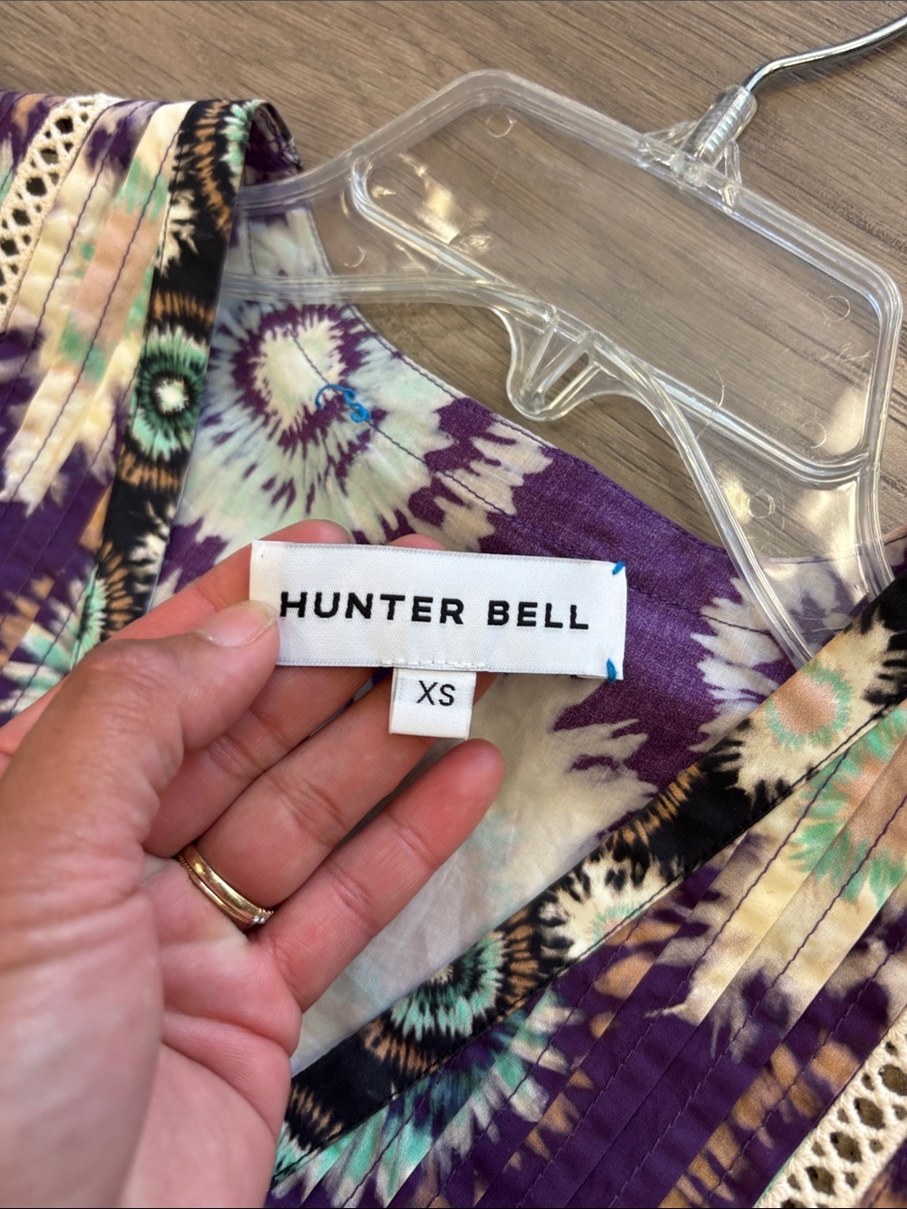 Hunter Bell Jenkins Floral Puff-Sleeve mini dress - Picture 5 of 10